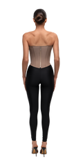 Beige corset top