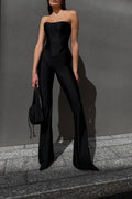 Black corset top