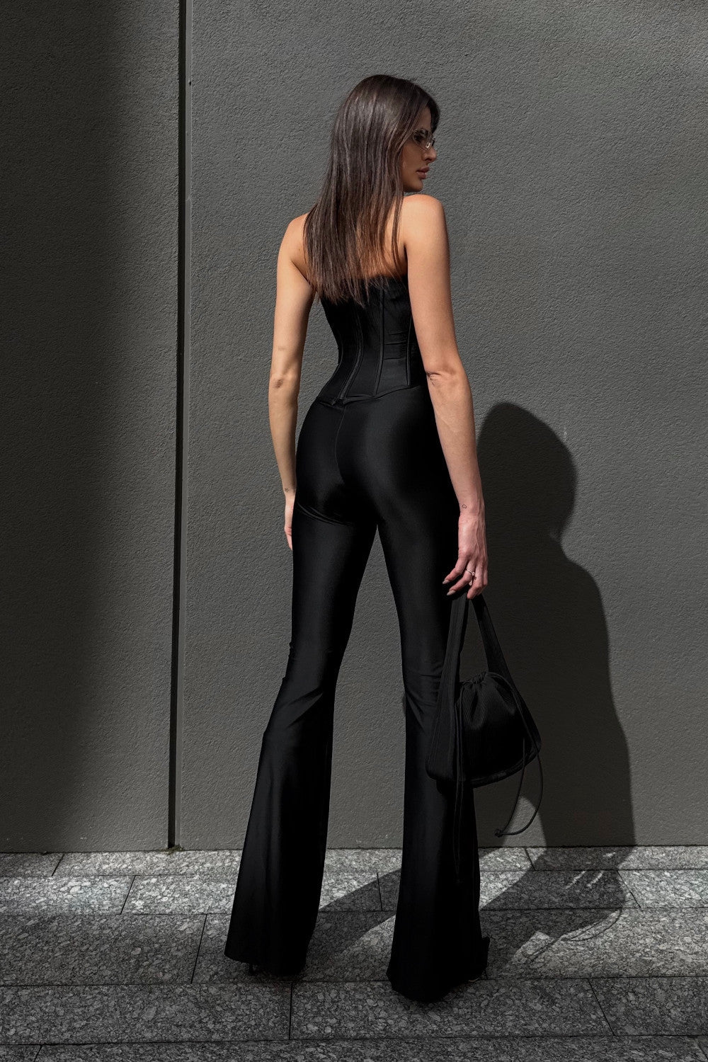 Black corset top
