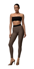 Cold nude leggings