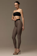 Cold nude leggings