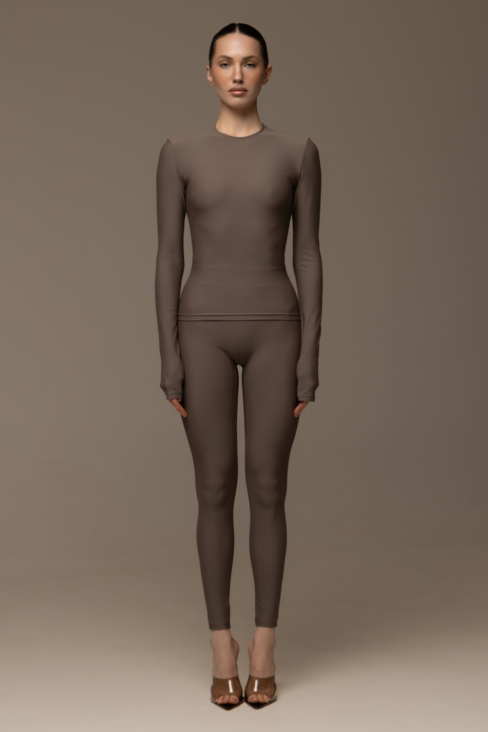 Cold nude long sleeve