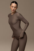 Cold nude long sleeve