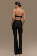 Flared pants space black