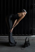 Flared pants space black