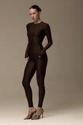 Space brown long sleeve