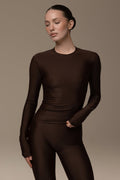 Space brown long sleeve