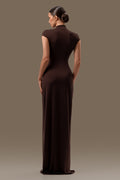 Tokyo dress in brown