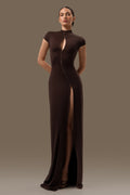 Tokyo dress in brown