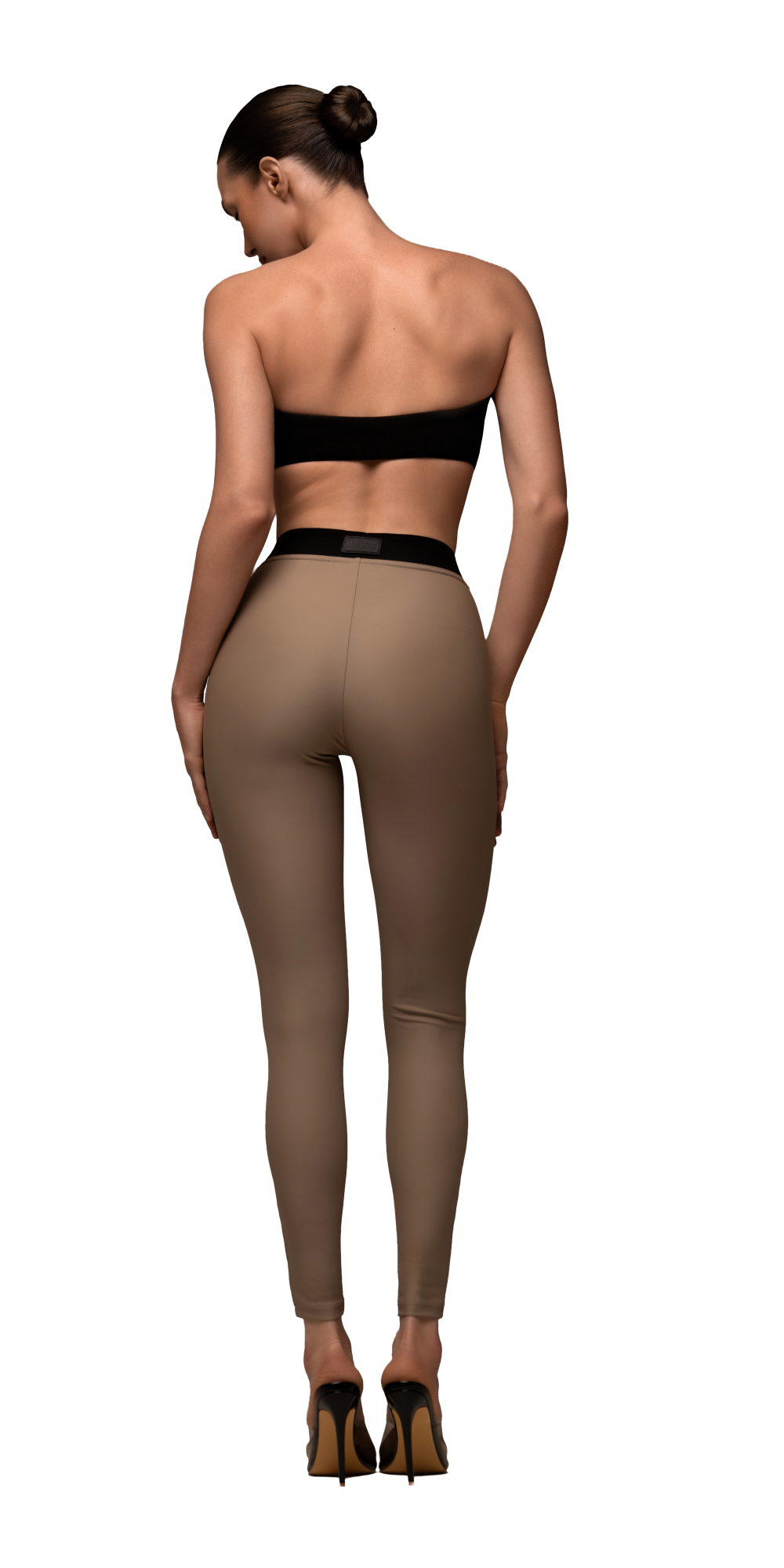Warm nude leggings