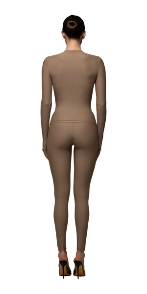 Warm nude long sleeve
