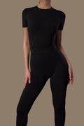 Matte Black Leggings